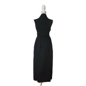 J. Crew Black Halter Sheath Cocktail Dress